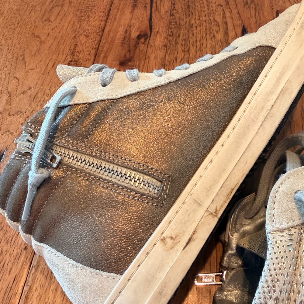 P448 Women's Sneakers - Cream & Brown - Picture 9 of 9